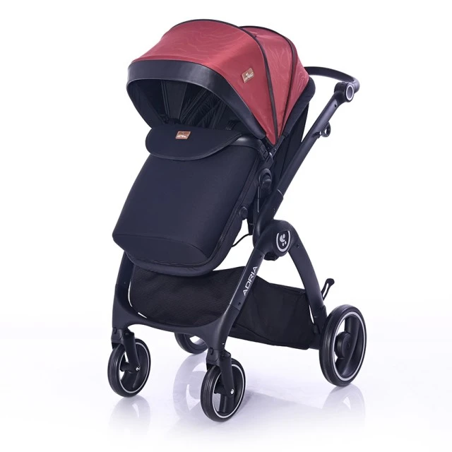 Baby stroller adria black&red