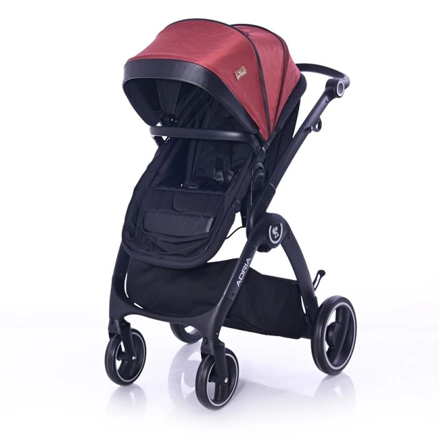 Baby stroller adria black&red