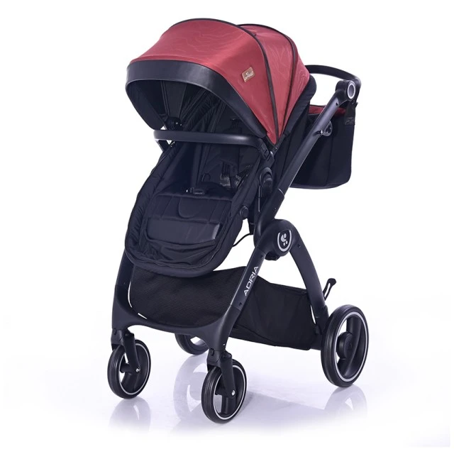 Baby stroller adria black&red