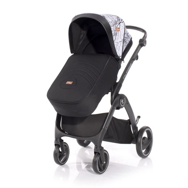 Baby stroller california gray marble