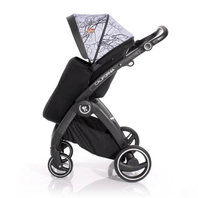 Baby stroller california gray marble