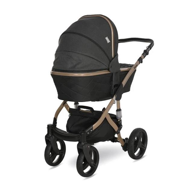 Бебешка количка rimini premium  black
