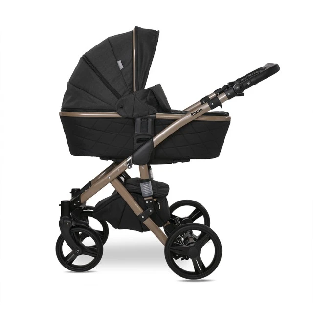 Бебешка количка rimini premium  black
