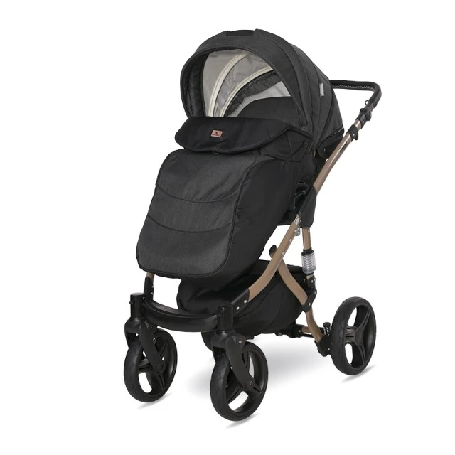 Бебешка количка rimini premium  black