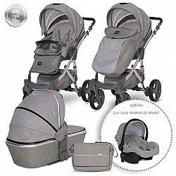 Бебешка количка rimini premium  grey