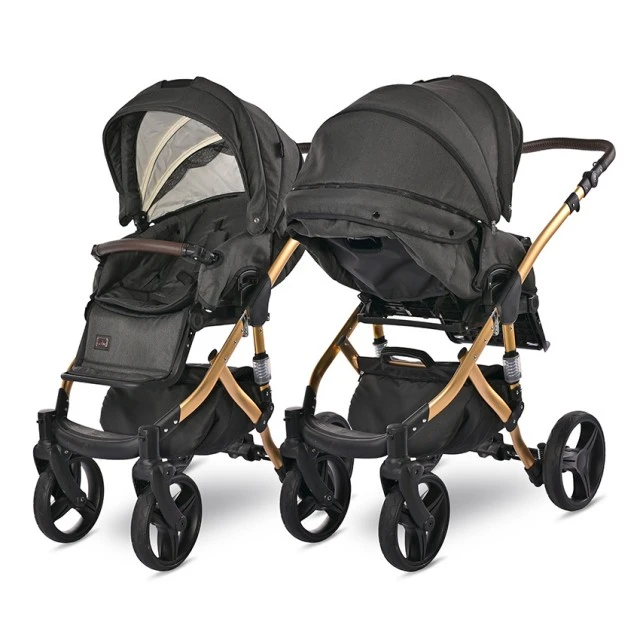 Бебешка количка rimini premium black jasper