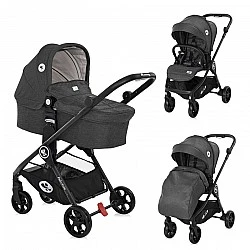 Baby stroller patrizia dark gray