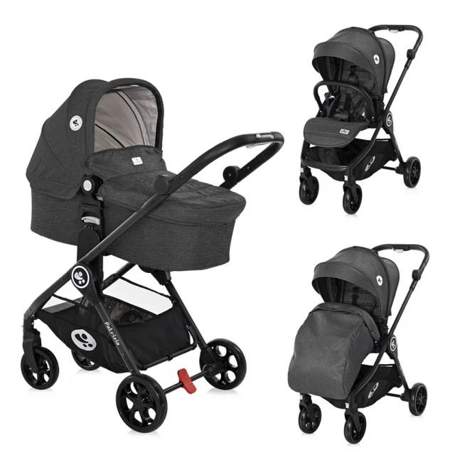 Baby stroller patrizia dark gray