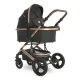 Baby stroller boston black + adapters