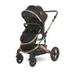 Baby stroller boston black + adapters