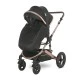 Baby stroller boston black + adapters