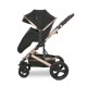 Baby stroller boston black + adapters