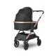 Бебешка количка reya 3in1 black jasper с реверсивна дръж