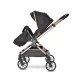 Бебешка количка reya 3in1 black jasper с реверсивна дръж