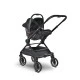 Бебешка количка reya 3in1 brown с реверсивна дръжка