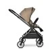Бебешка количка reya 3in1 brown с реверсивна дръжка