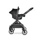 Бебешка количка reya 3in1 brown с реверсивна дръжка