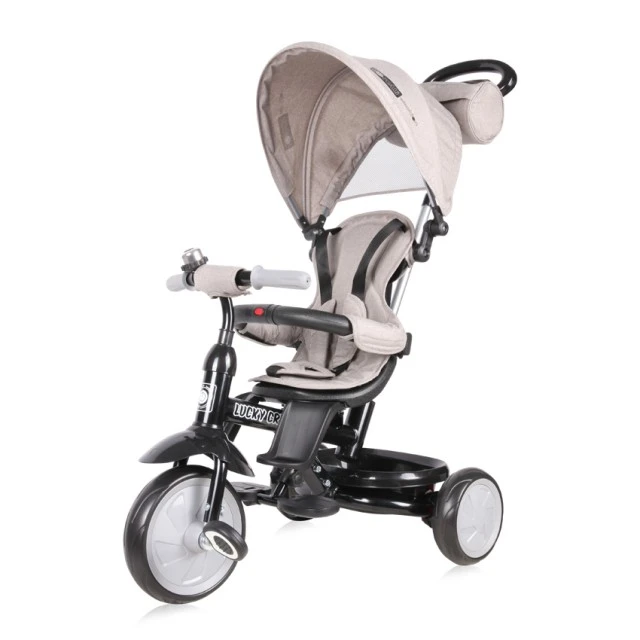 Триколка lucky crew black&grey