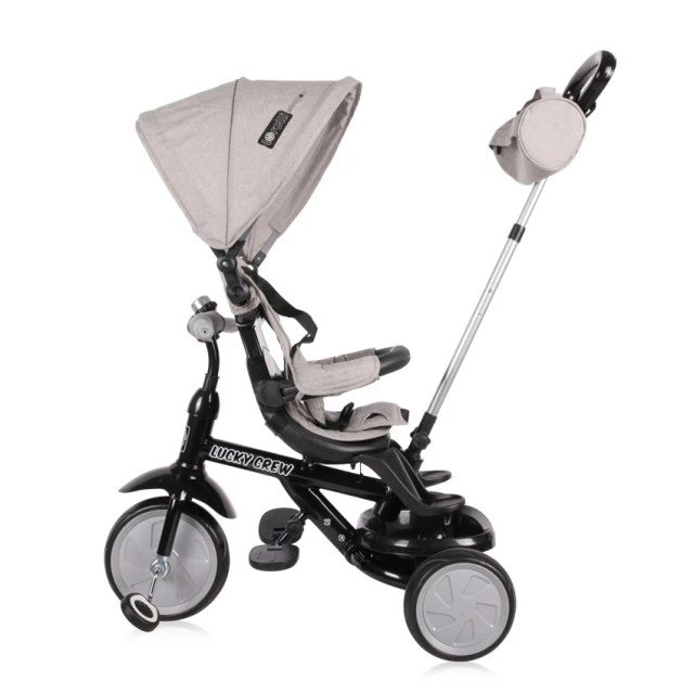 Триколка lucky crew black&grey