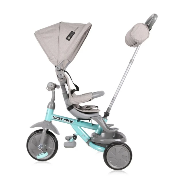 Триколка lucky crew grey&green