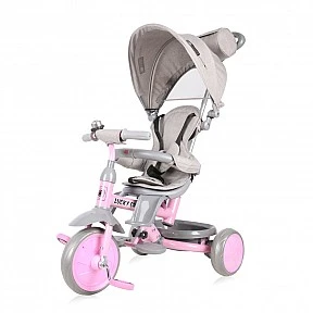 Tricycle lucky crew grey&pink