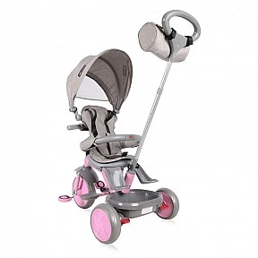 Tricycle lucky crew grey&pink