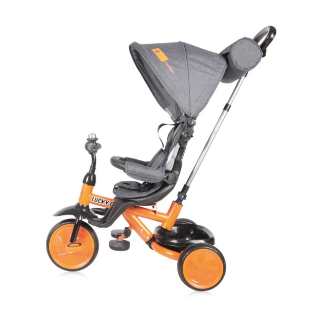 Триколка lucky crew black&orange