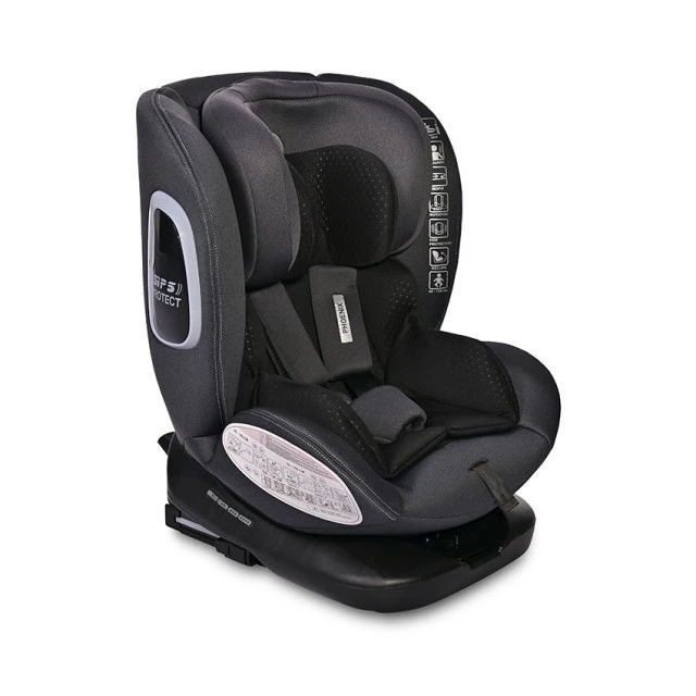 Car seat phoenix 40-150cm black jasper