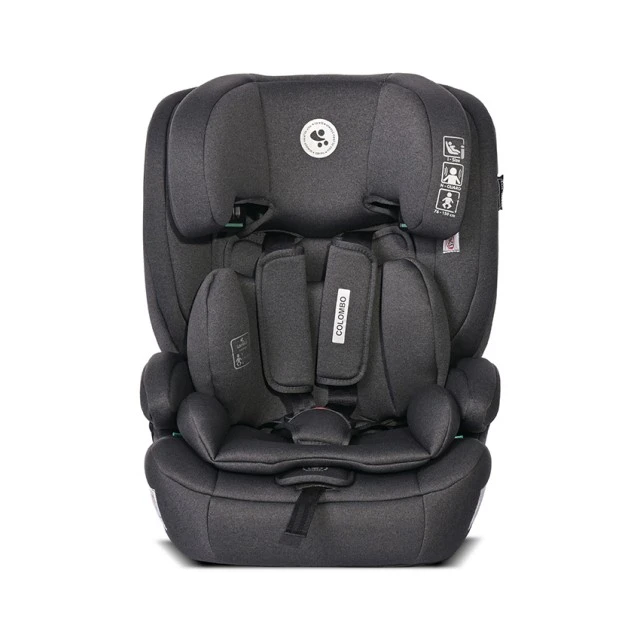 Car seat colombo i-size 76-150cm black jasper