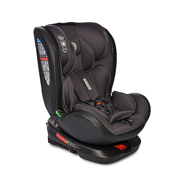 Столче за кола nebula i-size 360 isofix 40-150 black