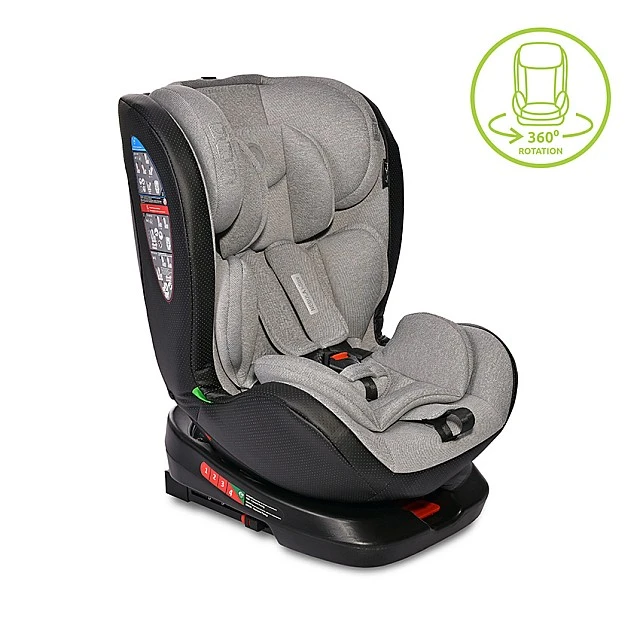 Столче за кола nebula i-size 360 isofix 40-150 grey
