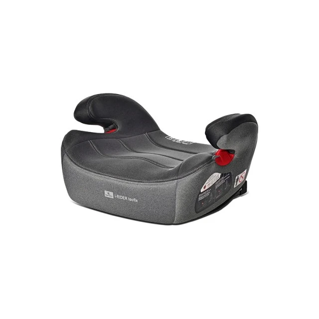 CAR SEAT i-RIDER ISOFIX 125-150CM GRAY JASPER