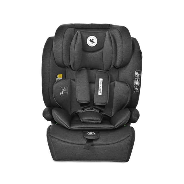 Car seat adventure i-size 76-150cm black jaspe