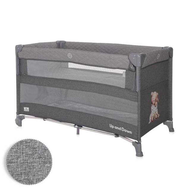 Up and down cool gray bear cage