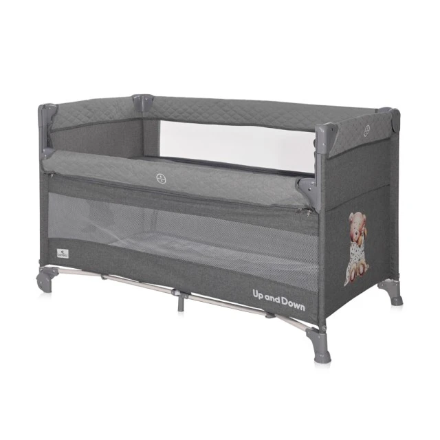 Up and down cool gray bear cage