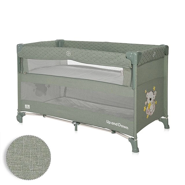 Playpen up and down iceberg green teddy bear