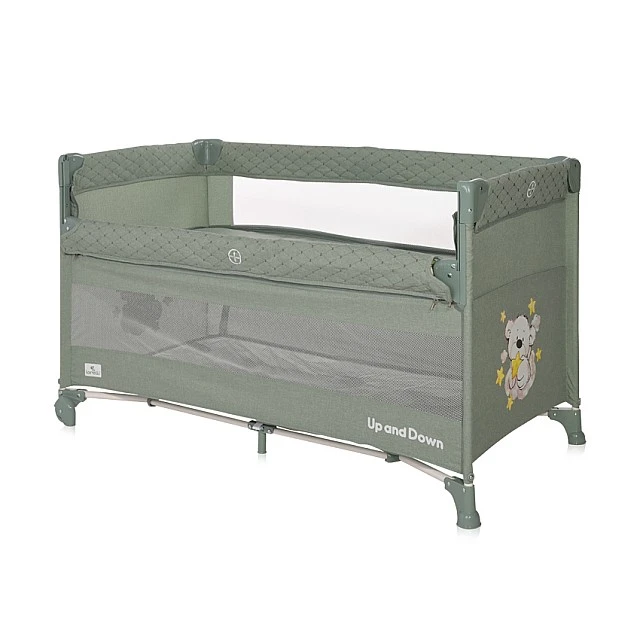 Playpen up and down iceberg green teddy bear