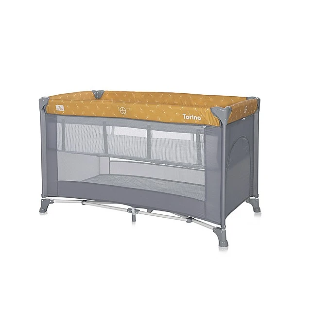 Torino playpen 2 levels lemon curry floral