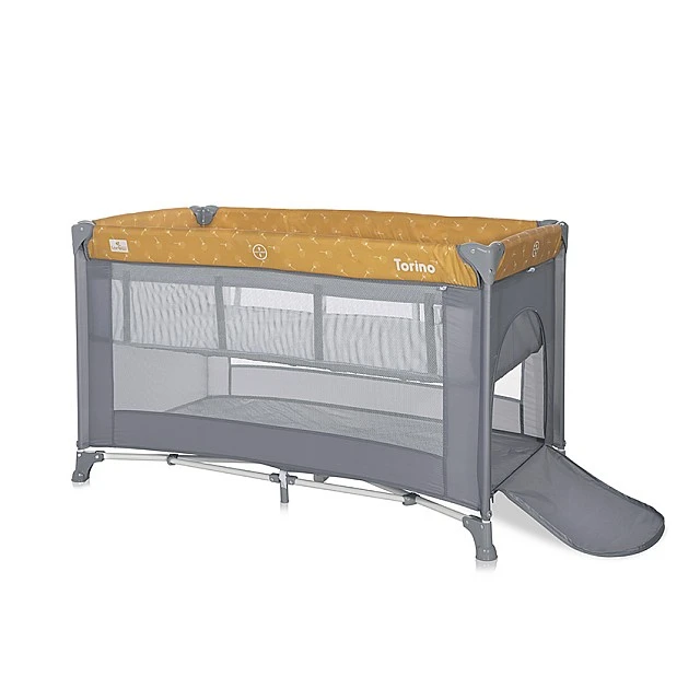 Torino playpen 2 levels lemon curry floral