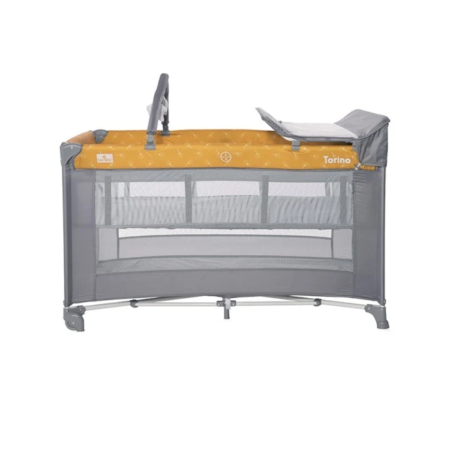 Torino playpen 2 levels plus lemon curry floral