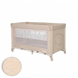 Noemi playpen 2 levels fog beige star