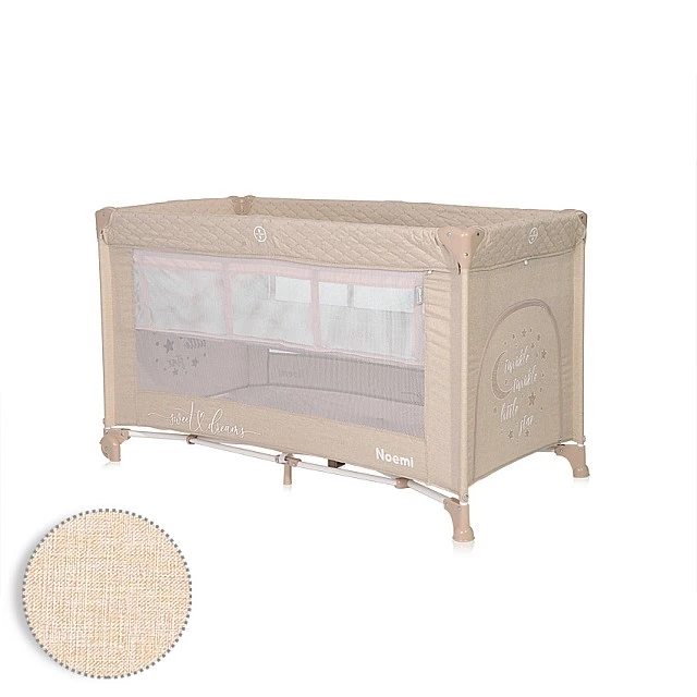 Noemi playpen 2 levels fog beige star