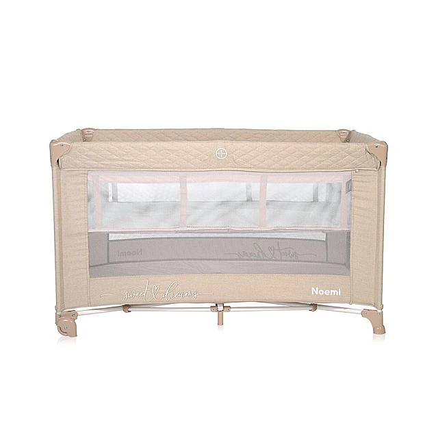 Noemi playpen 2 levels fog beige star