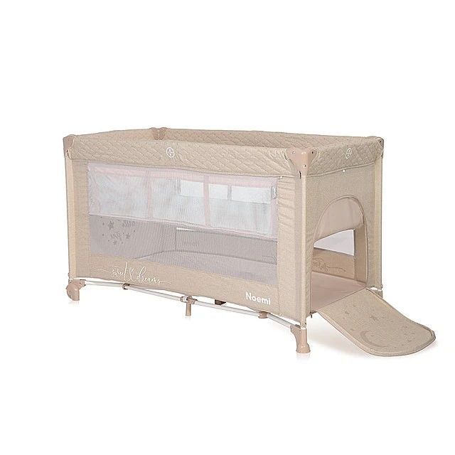 Noemi playpen 2 levels fog beige star