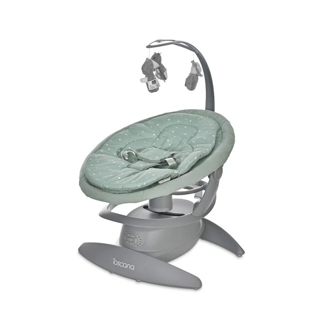 Electric swing toscana frosty green stars