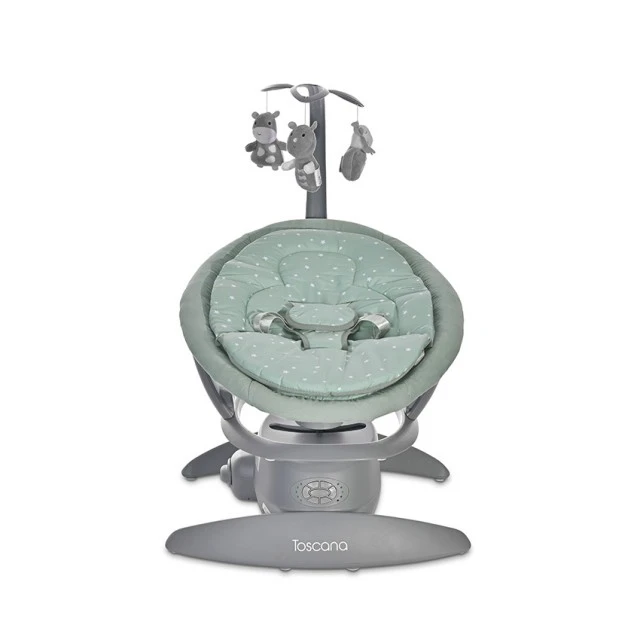 Electric swing toscana frosty green stars
