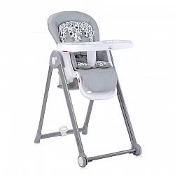 Dining chair party cool gray leather