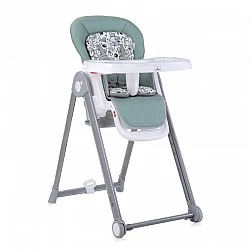 Dining chair party iceberg green leather