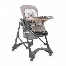 Dining chair bellissimo almond beige eco leather