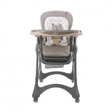 Dining chair bellissimo almond beige eco leather